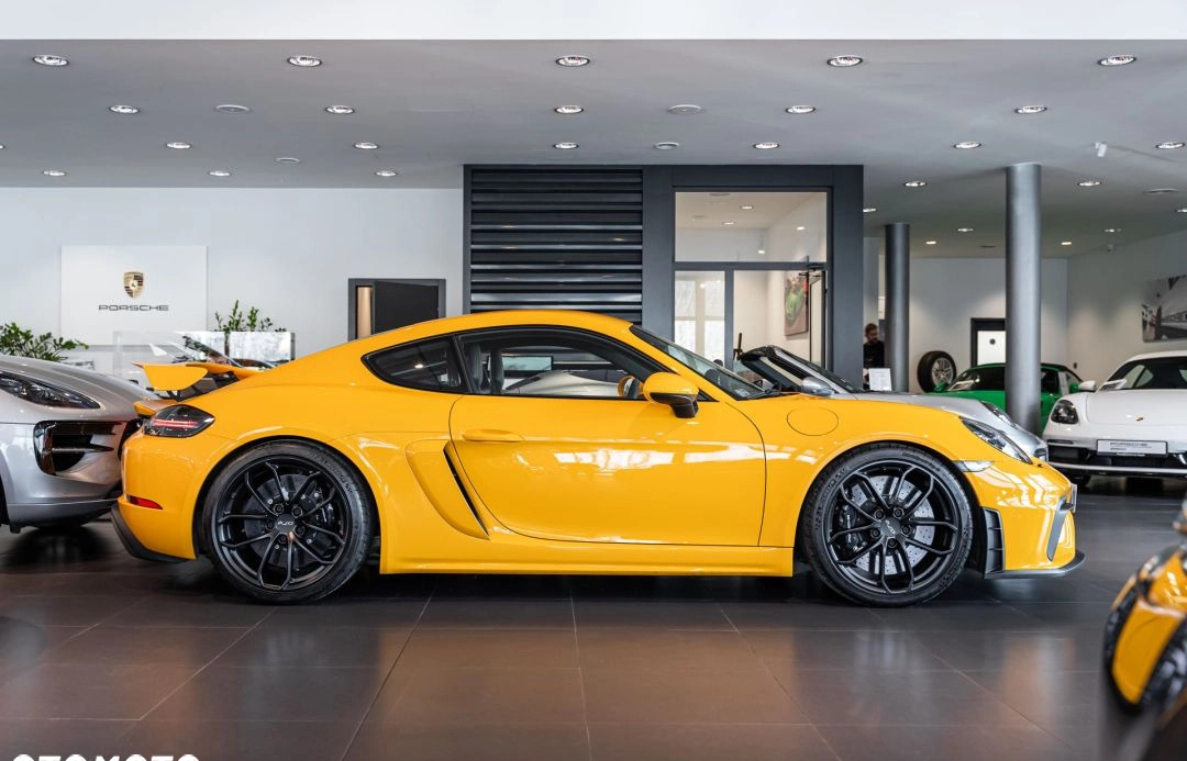 Porsche 718 Cayman cena 697718 przebieg: 10500, rok produkcji 2021 z Lubaczów małe 596